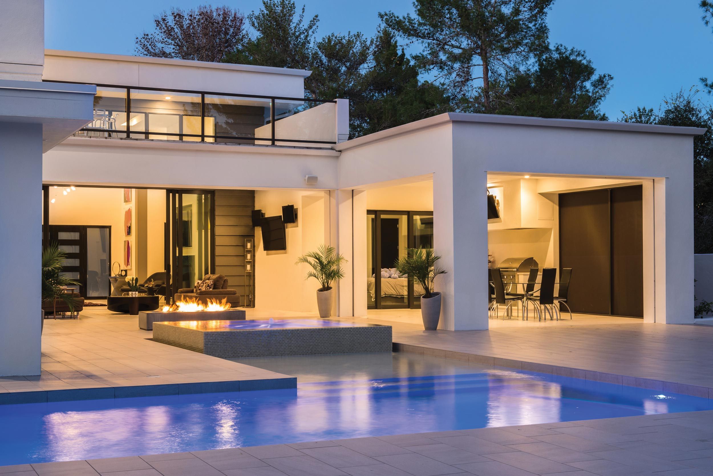 Outdoor view of whole home
